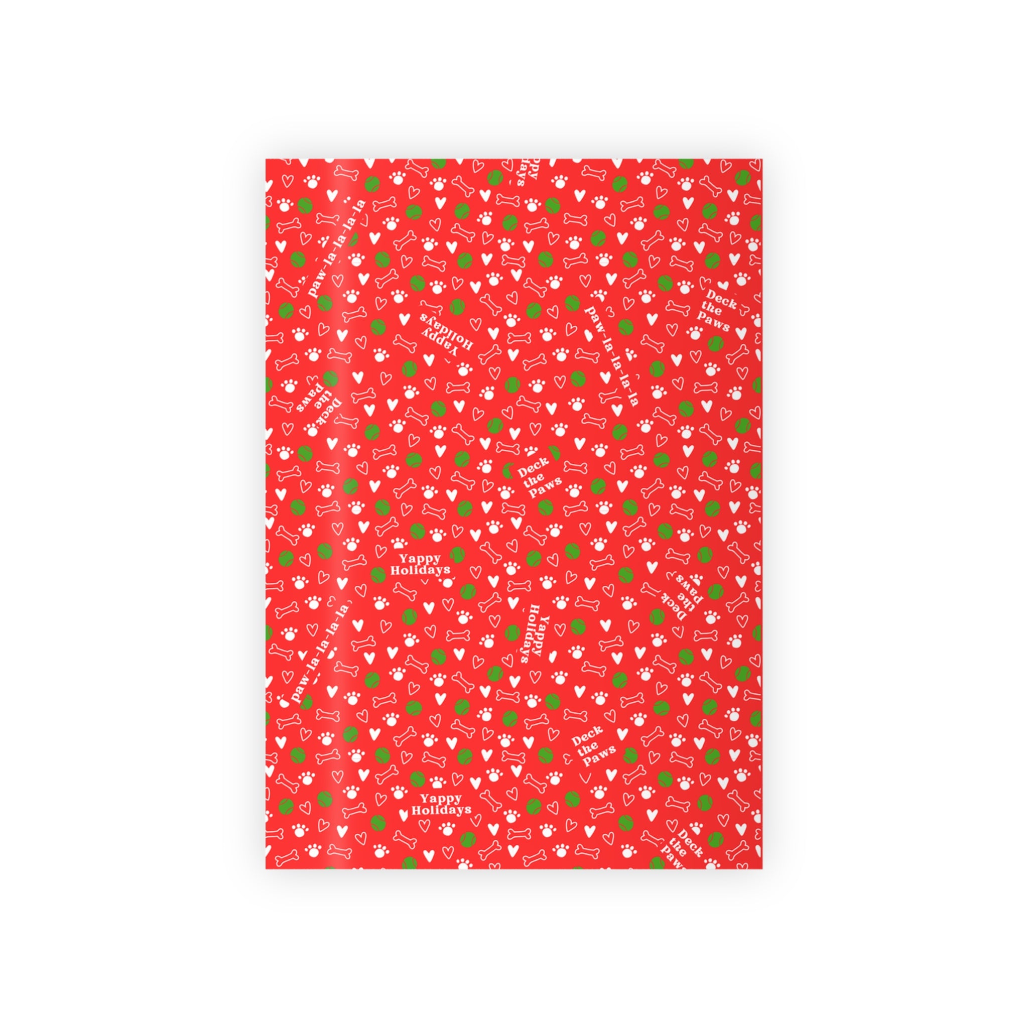 Christmas Dog Wrapping Paper